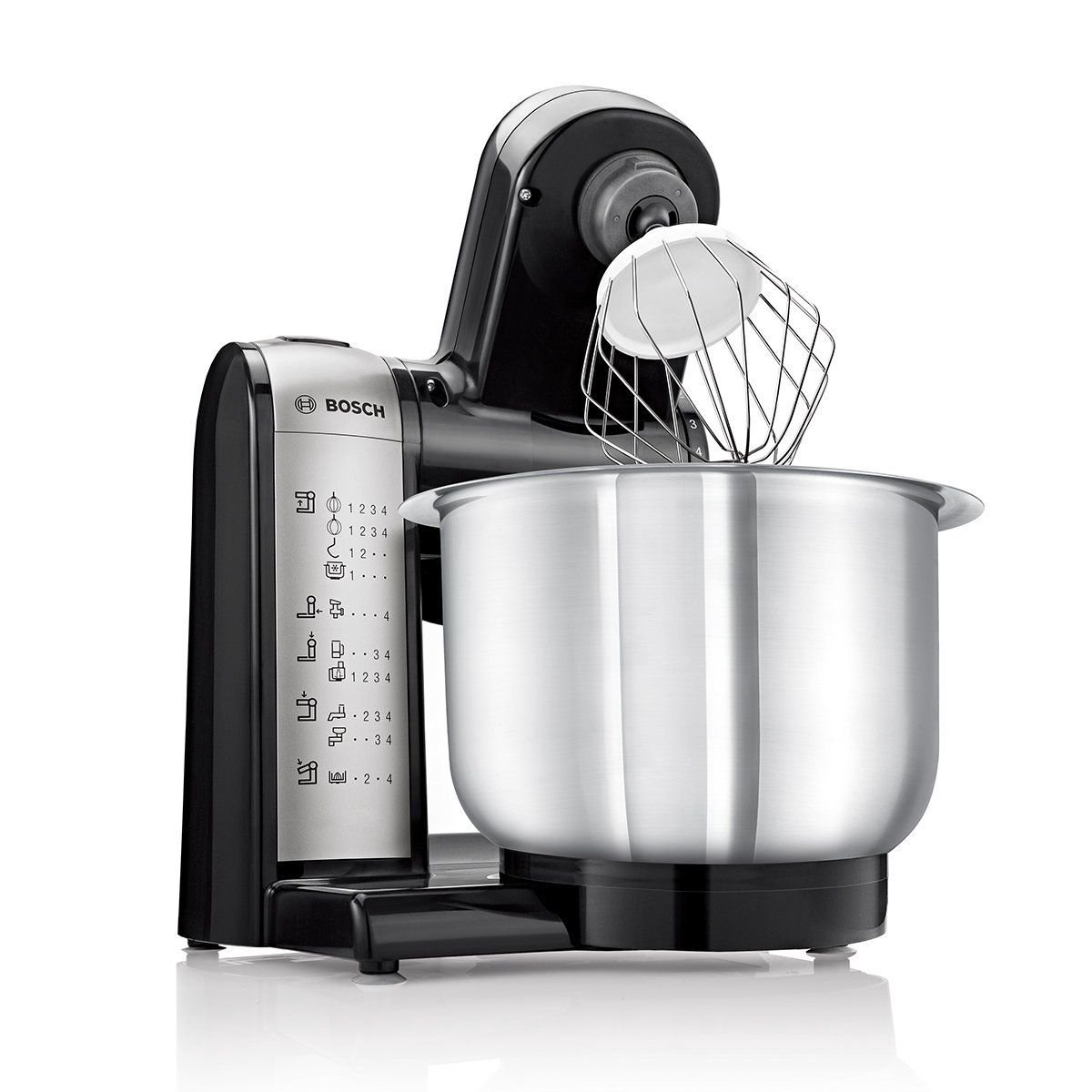 Кухонный комбайн Bosch MUM48A1 серебристый
