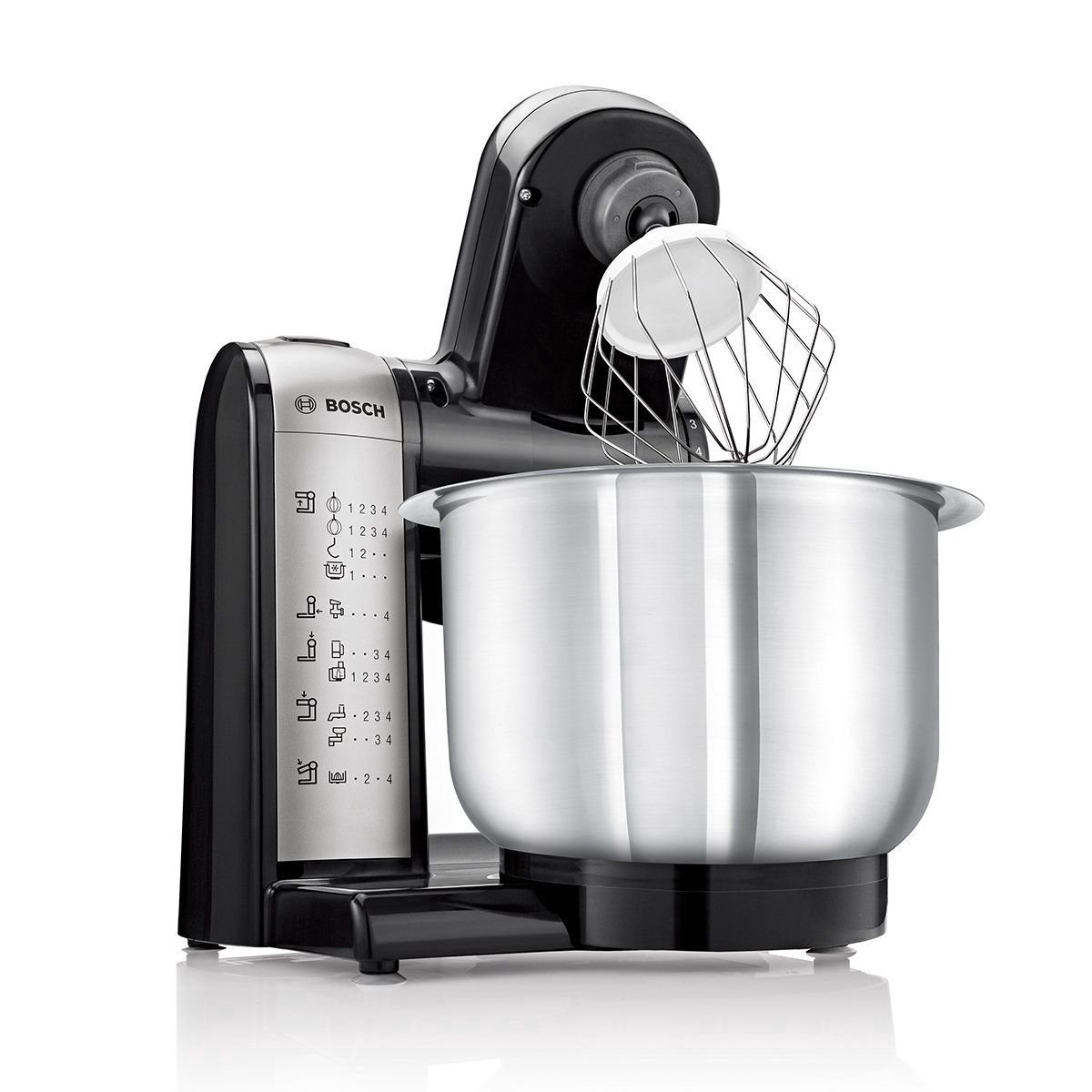 Кухонный комбайн Bosch MUM48A1 серебристый