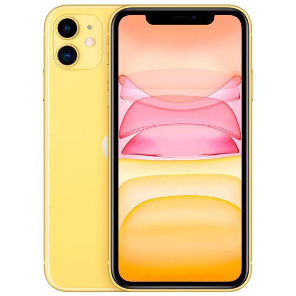 Смартфон Apple iPhone 11 128Gb Slim Box Yellow купить,NaN