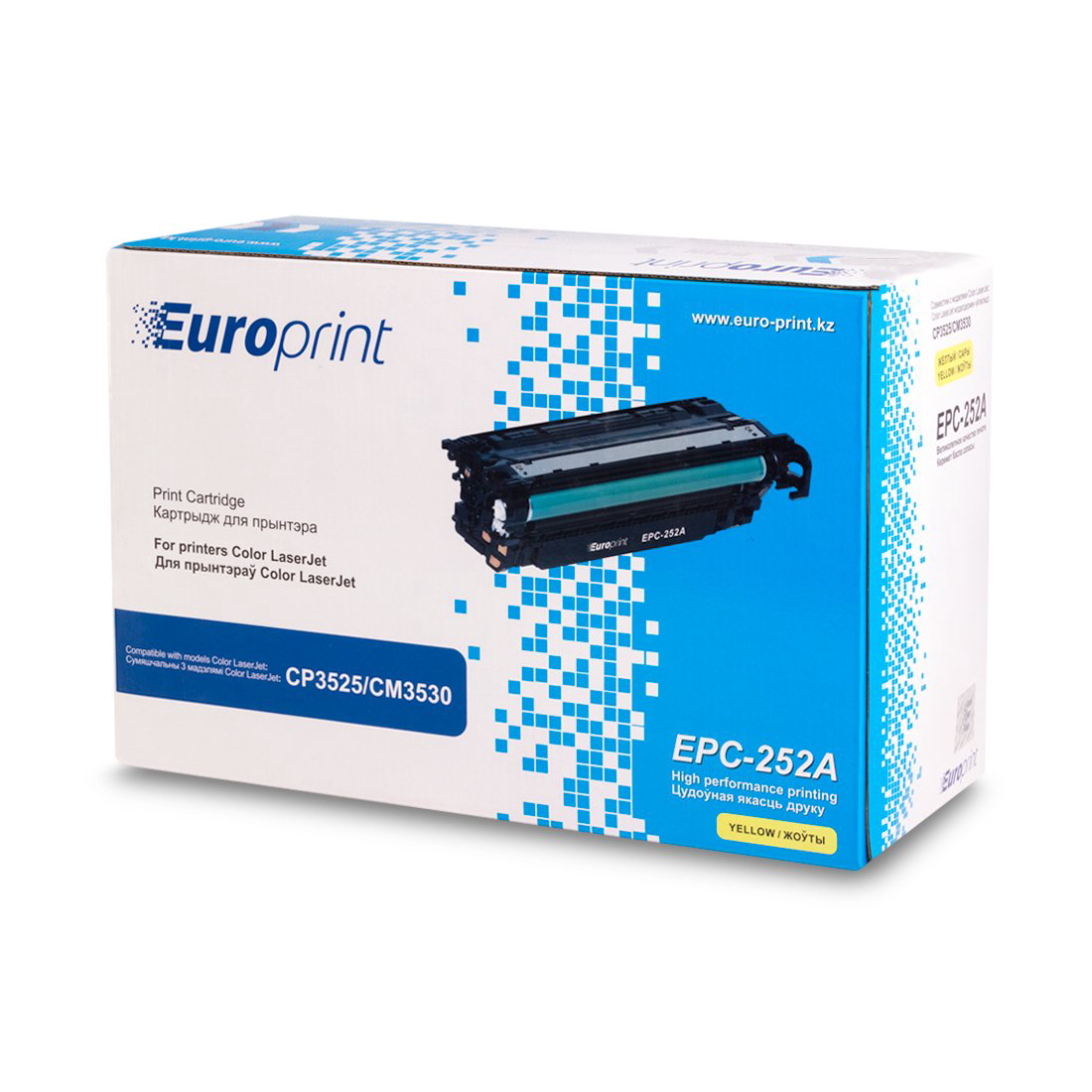 Картридж Europrint EPC-252A желтый купить,NaN