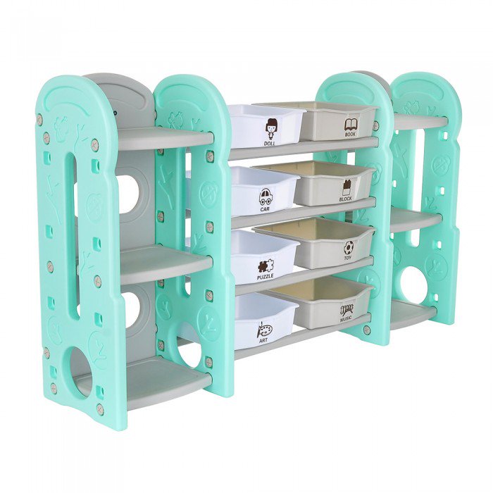 Стеллаж Pituso L-SNJ07 бирюзовый