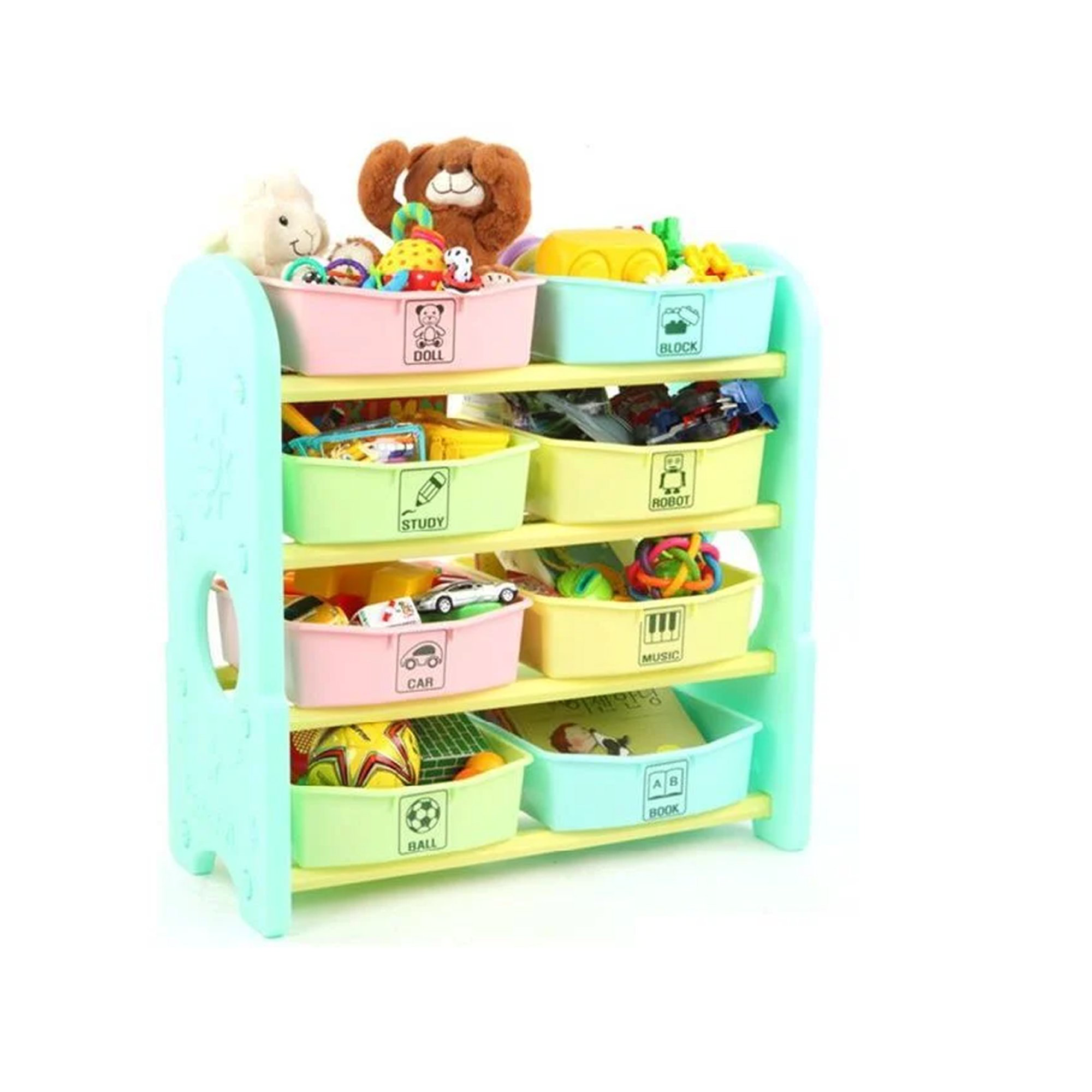 Стеллаж Edu-Play AR-7385MN 76х36х80.5см ментол   купить,36870