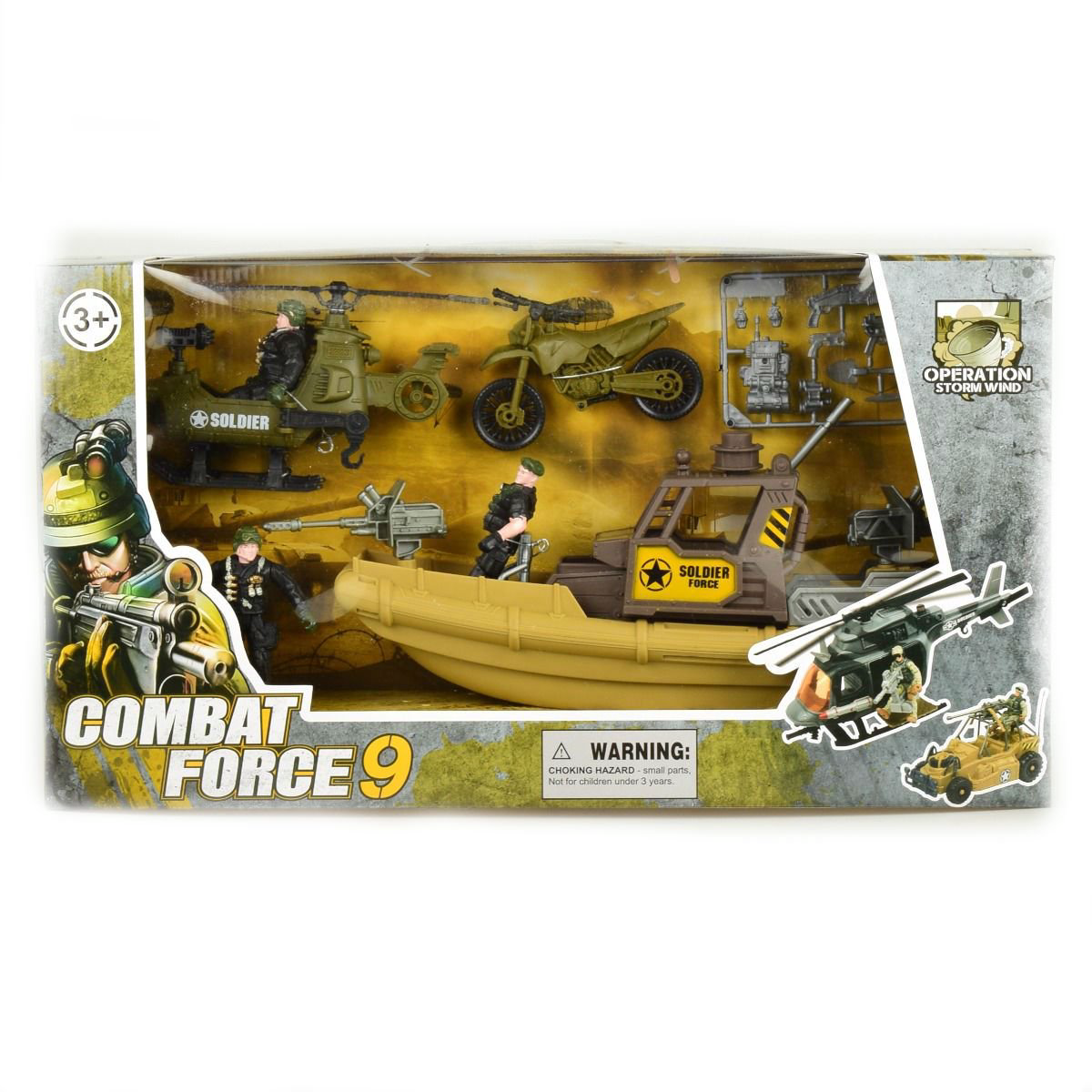 Игровой набор Big Rhino Combat Force 09-15 купить,NaN