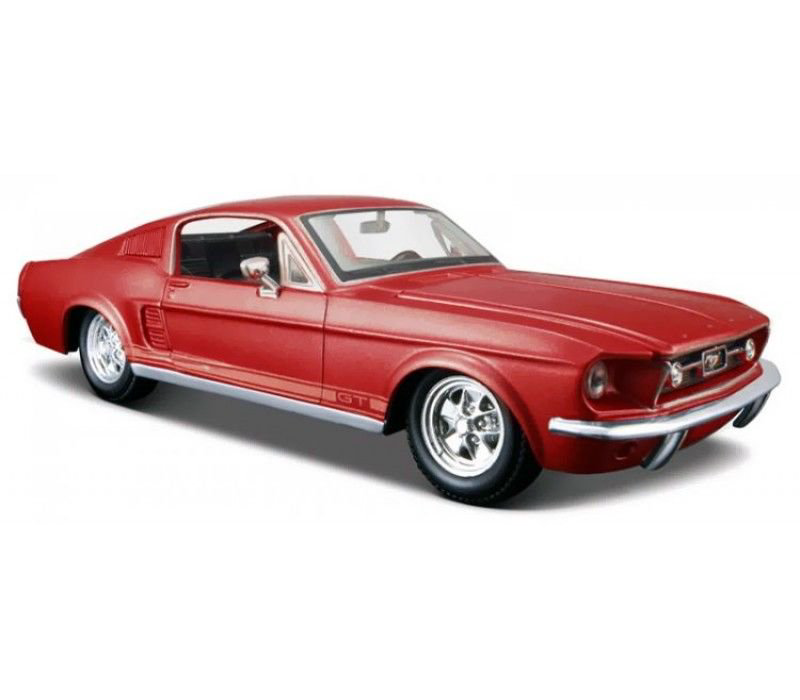 Модель автомобиля Maisto 1:24 Ford Mustang GT 1967 Серый купить,NaN