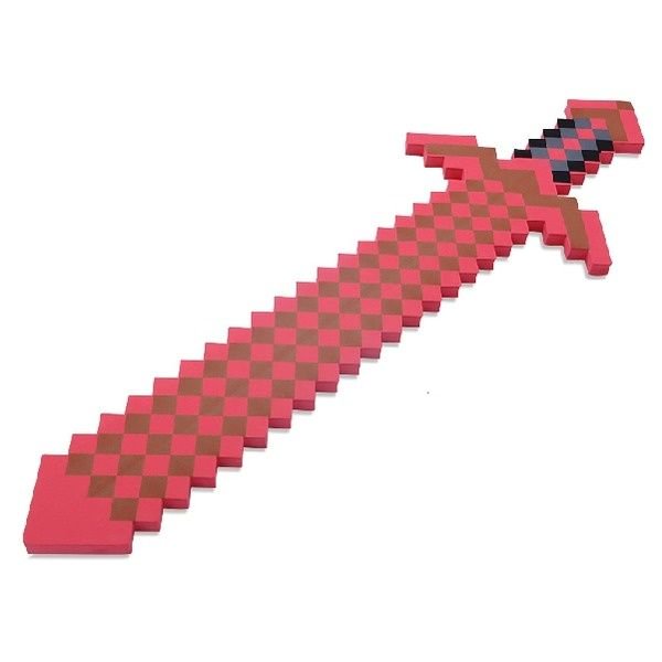 Меч пиксельный Minecraft 75см