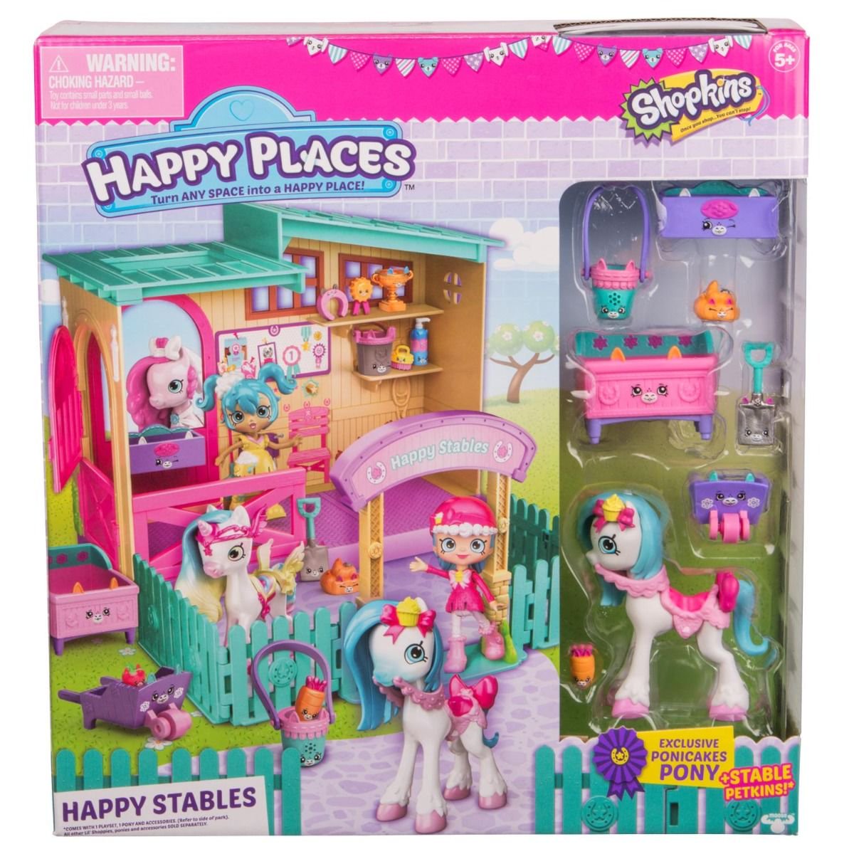 Игровой набор Moose Shoppies Веселая конюшня купить,NaN