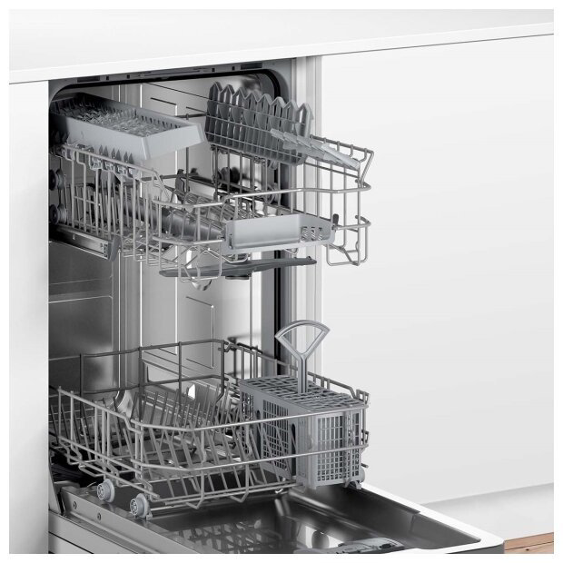 Встраиваемая посудомоечная машина Bosch SPV2HKX1DR белая купить,NaN