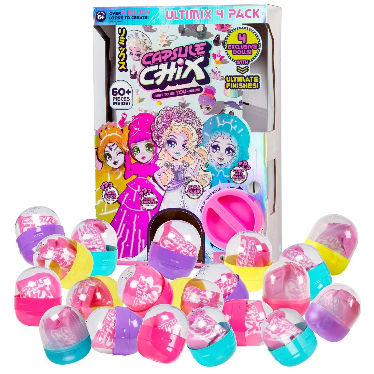 Меганабор Moose Capsule Chix 4 куклы купить,NaN