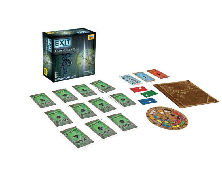 Настольная игра  Zvezda Exit Заброшенный дом 8718 купить,NaN