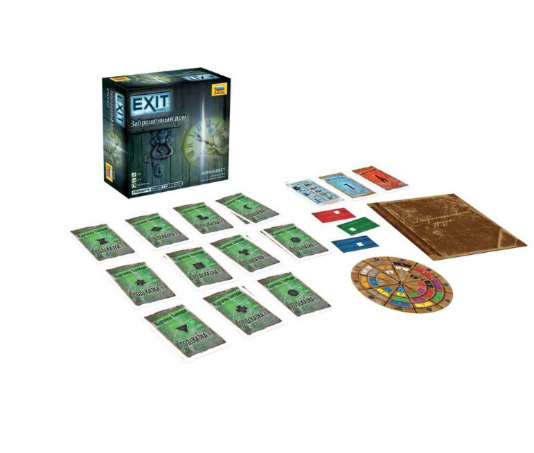 Настольная игра  Zvezda Exit Заброшенный дом 8718 купить,NaN