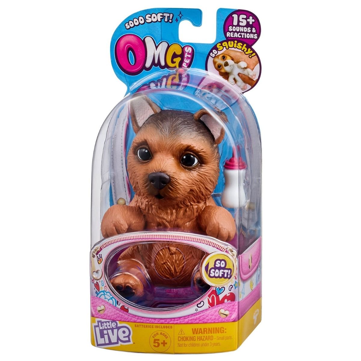 Игровой набор Moose Cквиши-щенок OMG Pets Немецкая овчарка купить,NaN