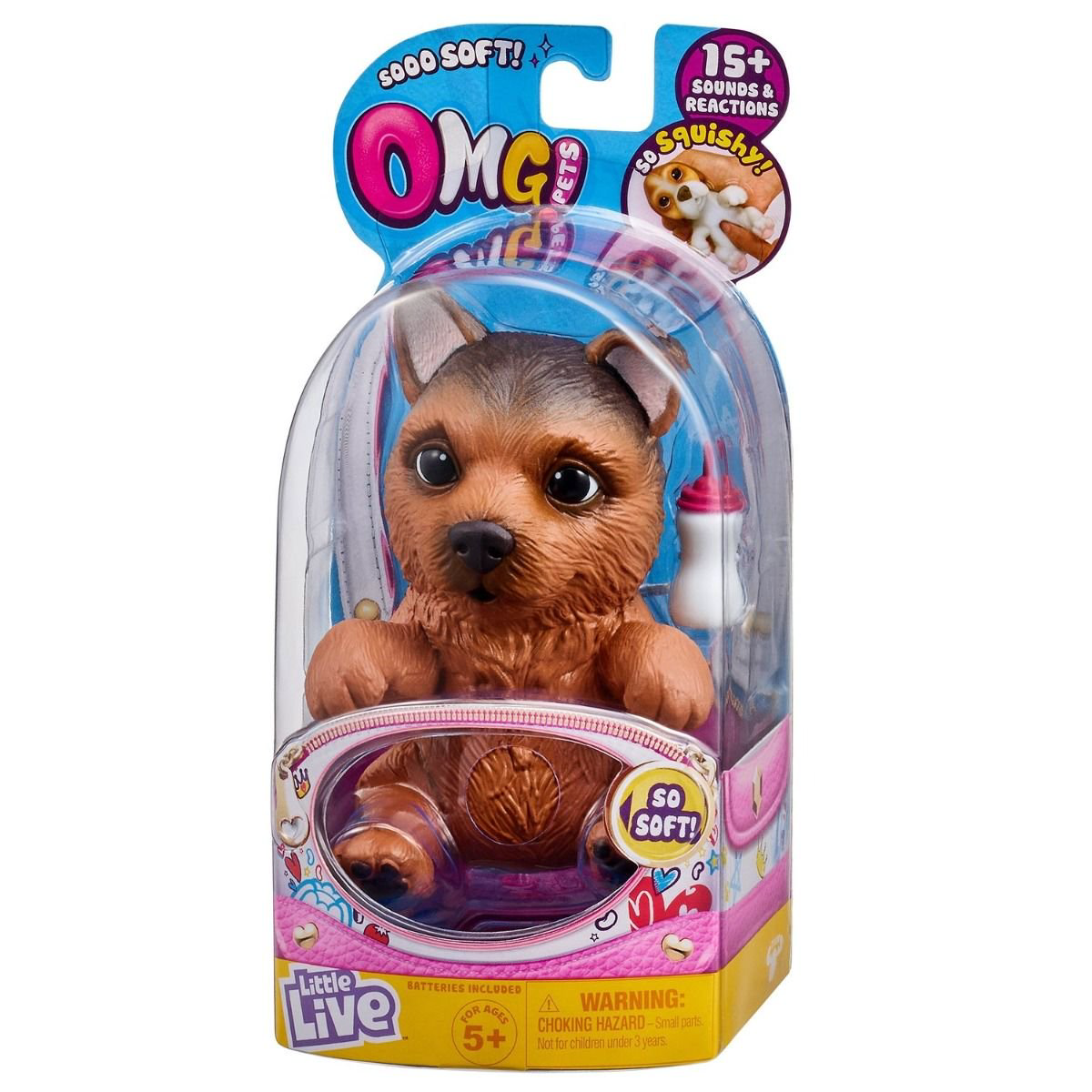 Игровой набор Moose Cквиши-щенок OMG Pets Немецкая овчарка купить,NaN