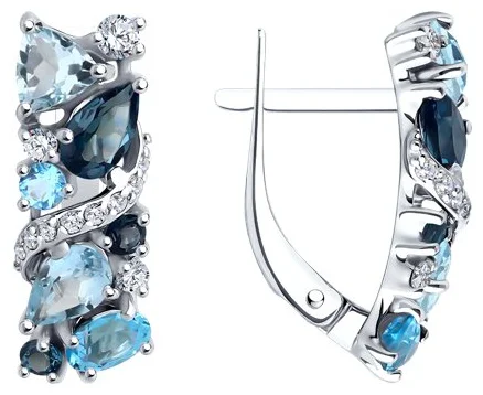 Серьги Diamant 52-320-02168-1 купить,NaN