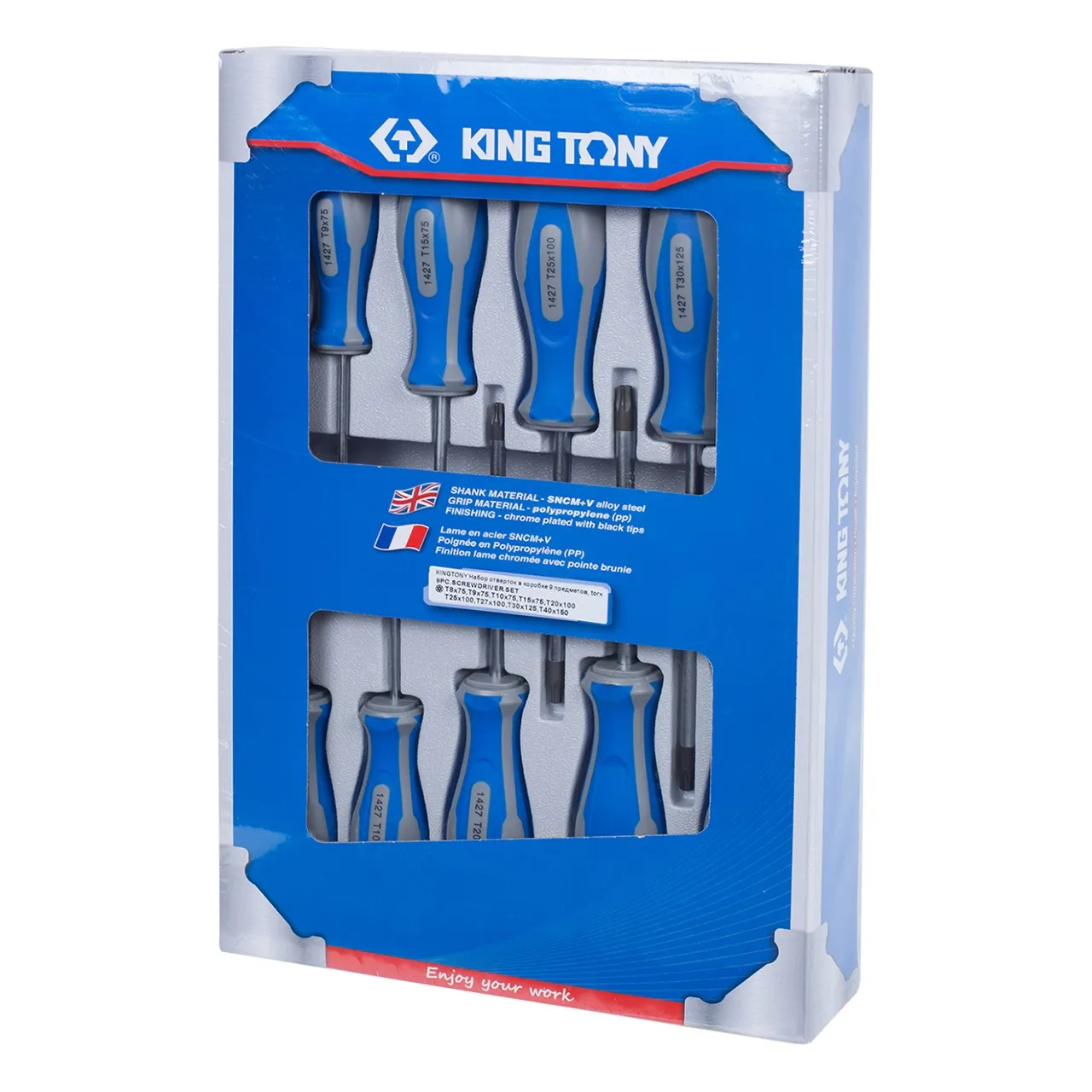 Отвертки KING TONY Torx 30309PR 9 предметов  купить,14970