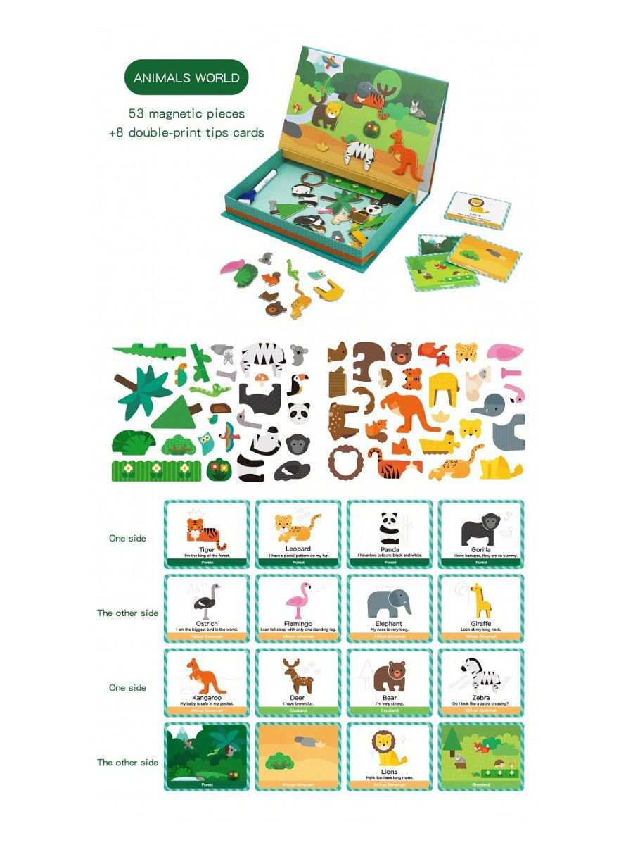 Игровой набор MierEdu Мир животных  ME036R купить,NaN