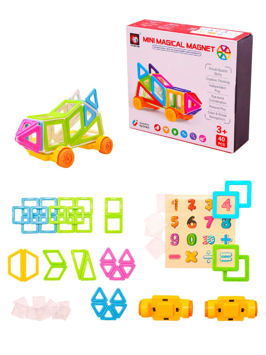 Конструктор Magical Magnet Магнитный конструктор 720 купить,NaN