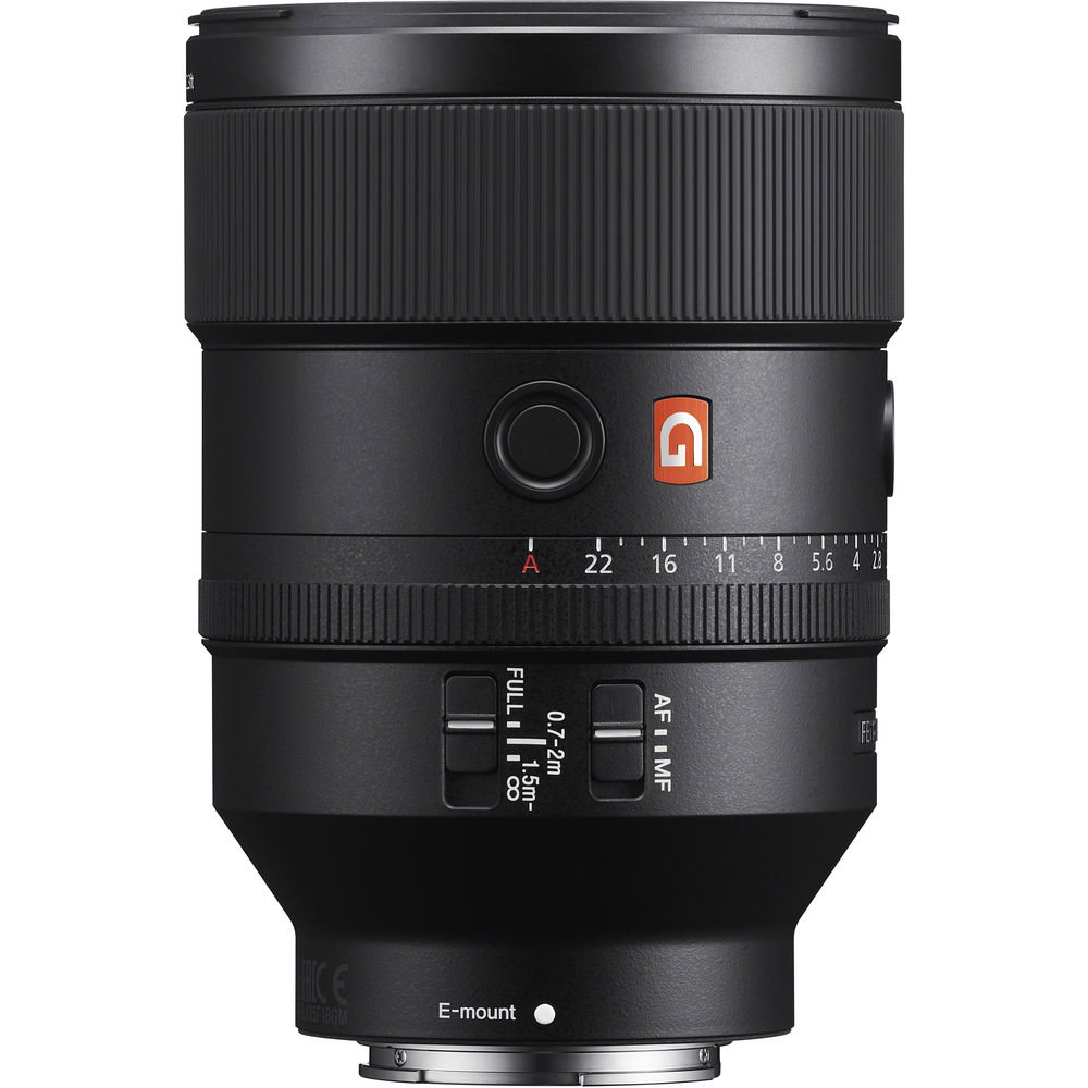 Объектив Sony FE 135mm f/1.8 GM SEL135F18GM черный  купить,NaN