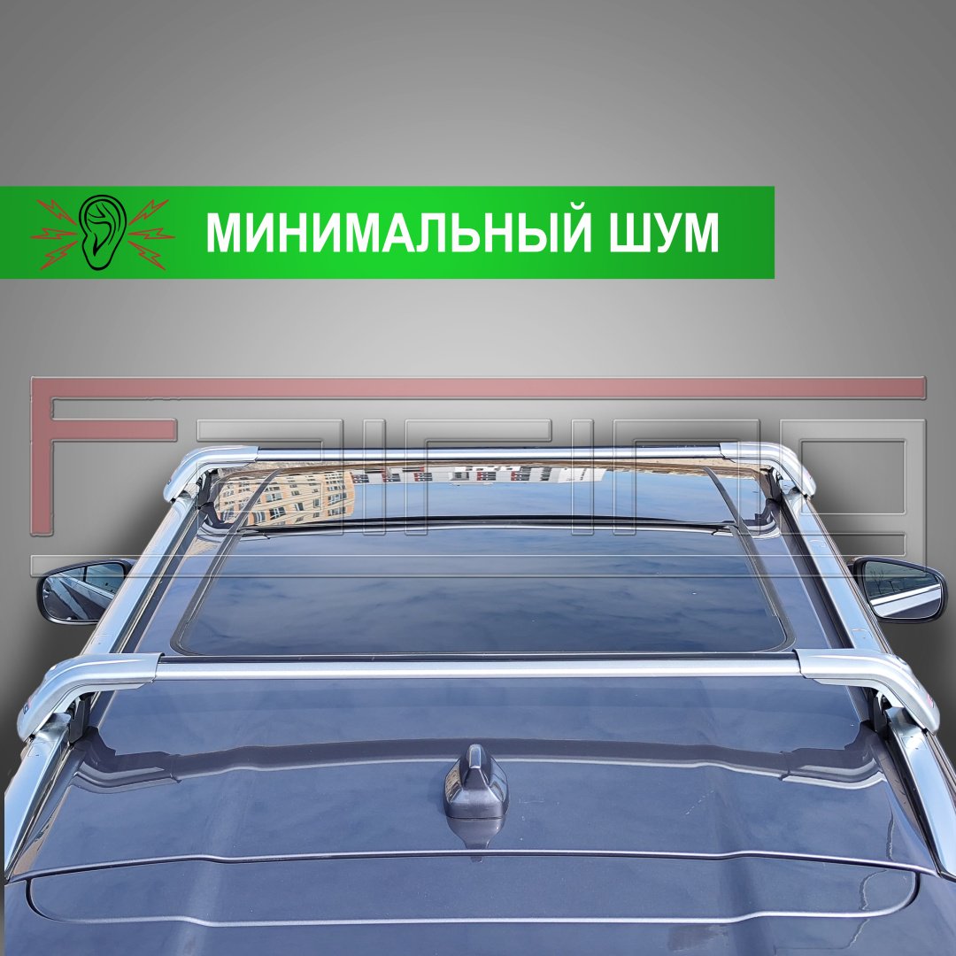 Поперечины FAIRING FG-MOS Mitsubishi Outlander 2021-2025 серебристый купить,NaN
