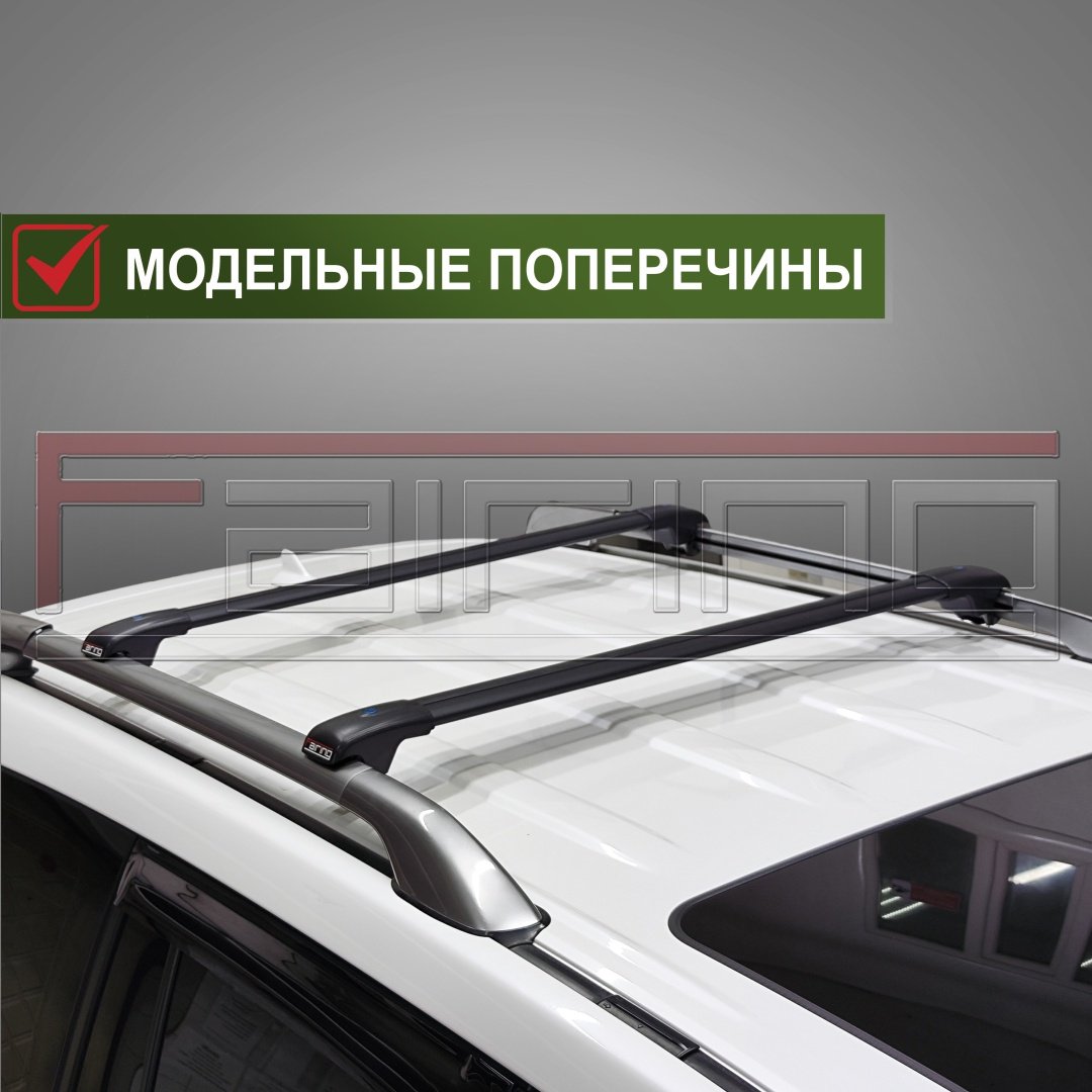 Поперечины FAIRING FG-TERB Nissan Terrano 2014-2024 черный