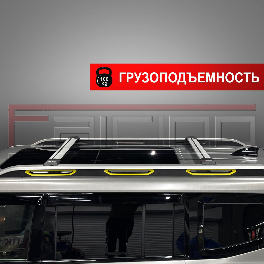 Поперечины FAIRING FG2-LRDS Land Rover Discovery Sport 2014-2019 серебристый купить,NaN