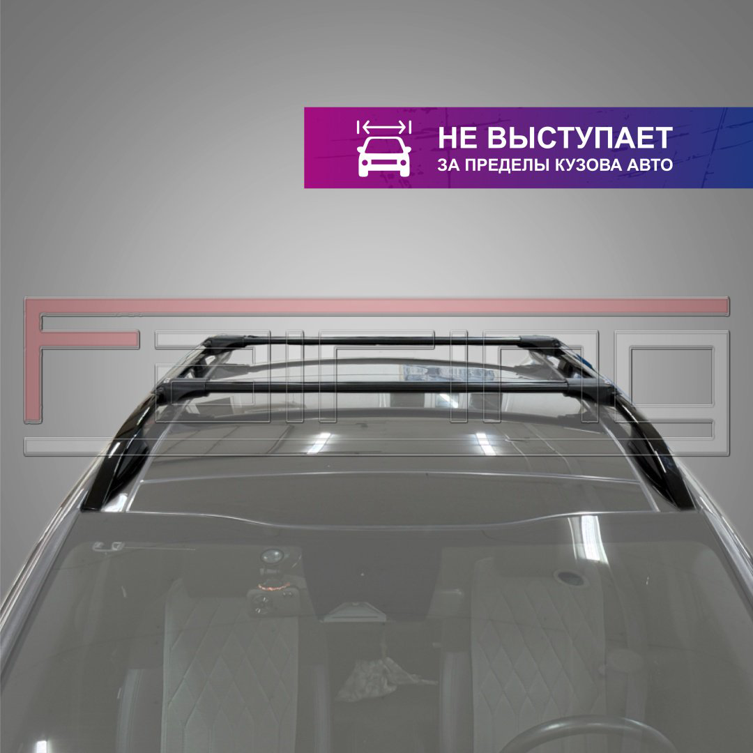Поперечины FAIRING FG2-4RB Toyota 4Runner 2009-2024 черный купить,NaN