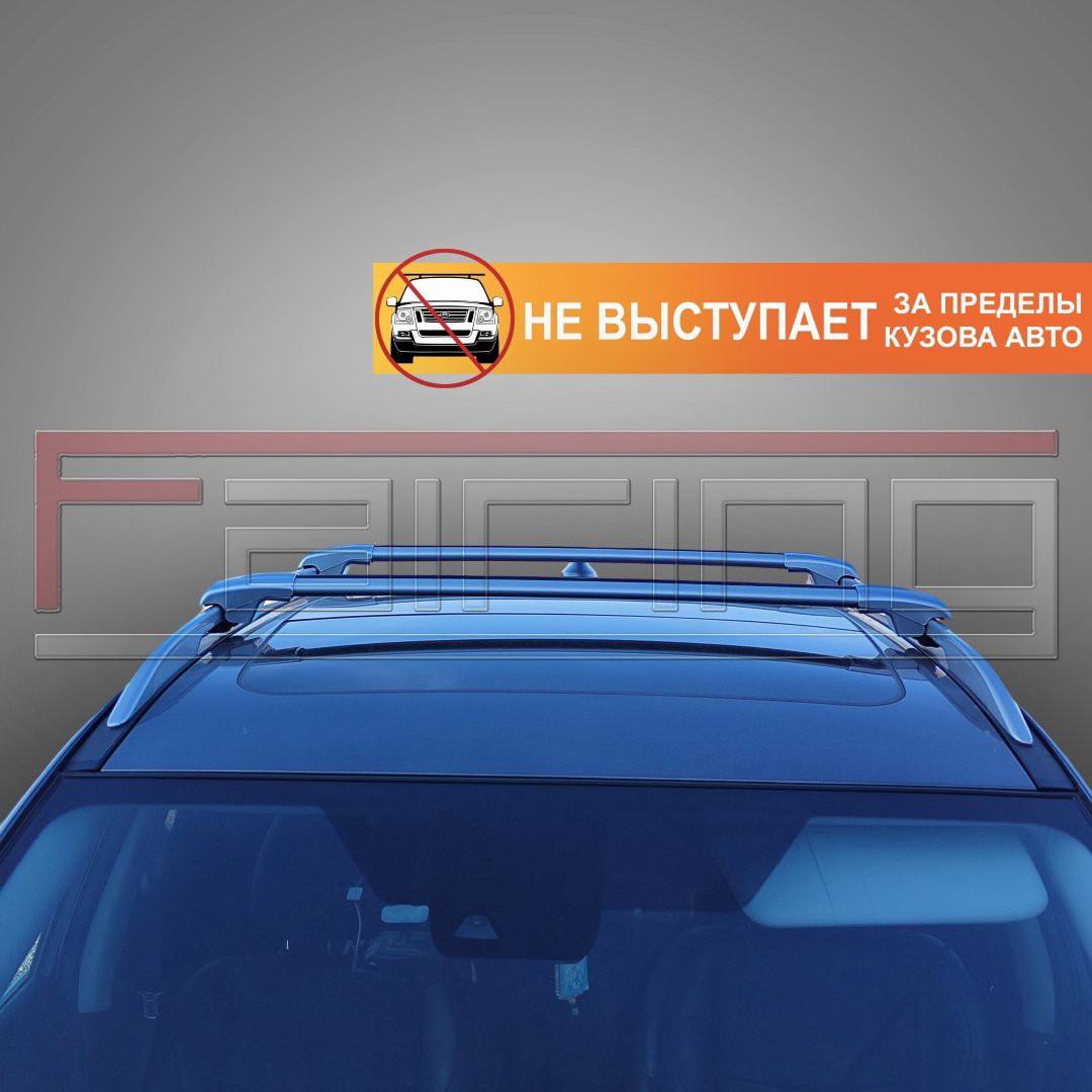 Поперечины FAIRING FG-SANS Renault Sandero, Sandero Stepway 2009-2024 серебристый купить,NaN