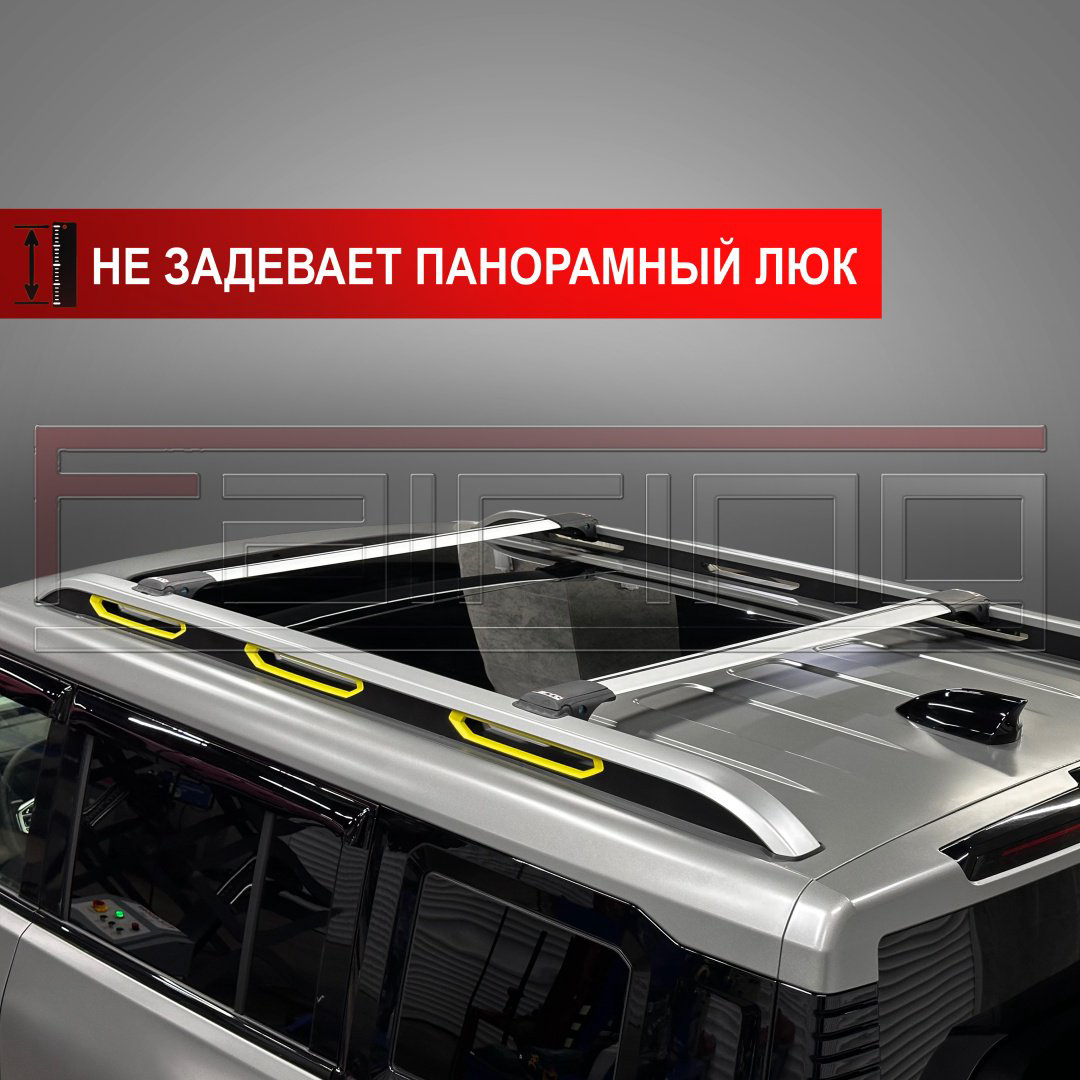 Поперечины FAIRING FG2-TLCP Toyota Land Cruiser Prado 2024-2025 серебристый купить,NaN