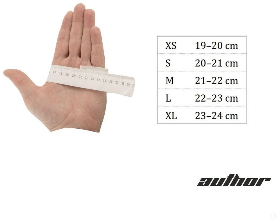 Author Comfort Gel X24 07 130 80 черный S