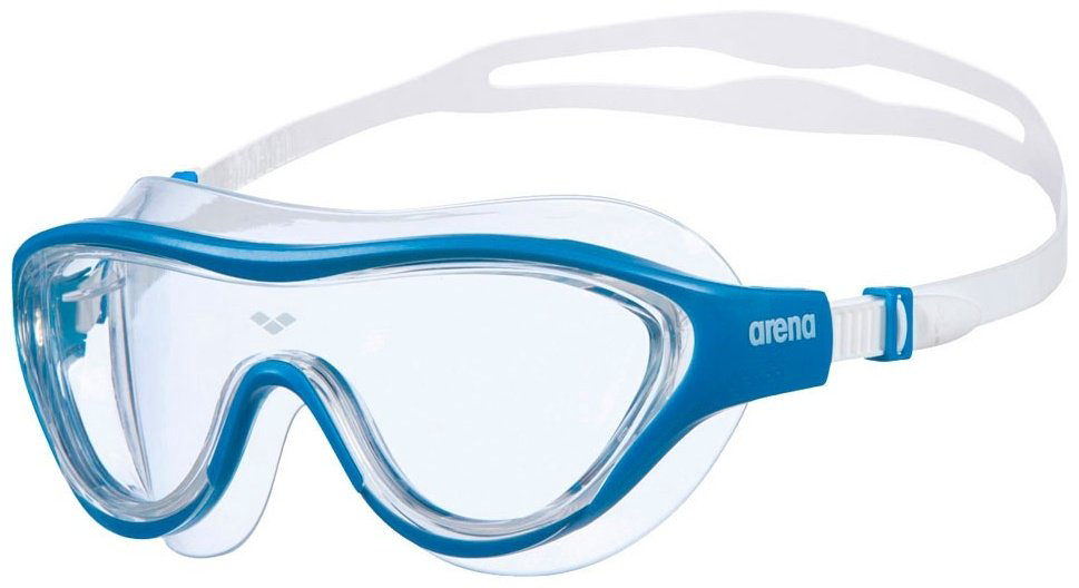 Очки ARENA One Mask, 003148-101 унисекс голубой, белый купить,NaN