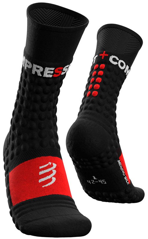Носки Compressport 1 пара черный 45-48 купить,NaN
