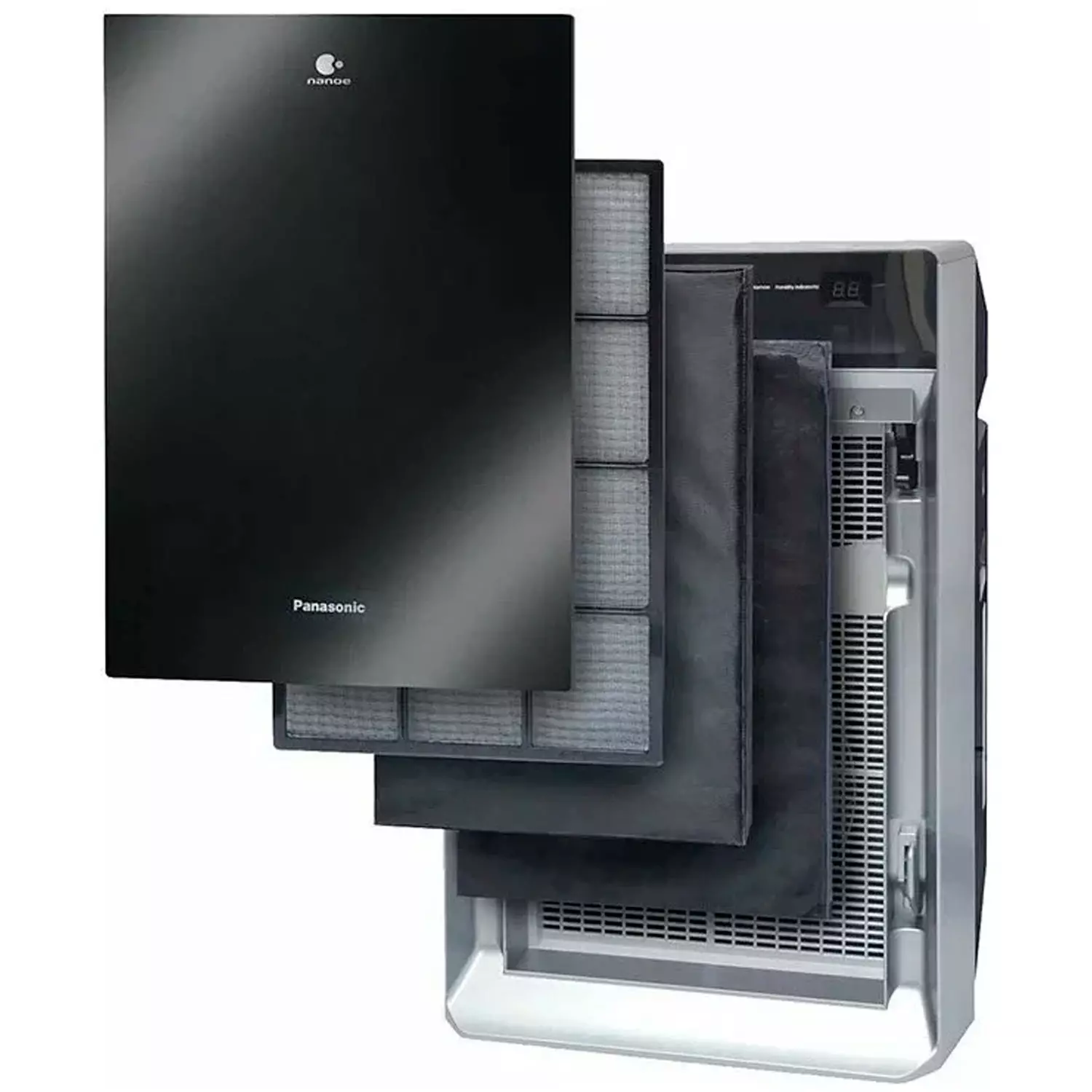 Воздухоочиститель Panasonic F-VXK70R-K чёрный - ForteMarket Воздухоочиститель Panasonic F-VXK70R-K чёрный купить,409990
