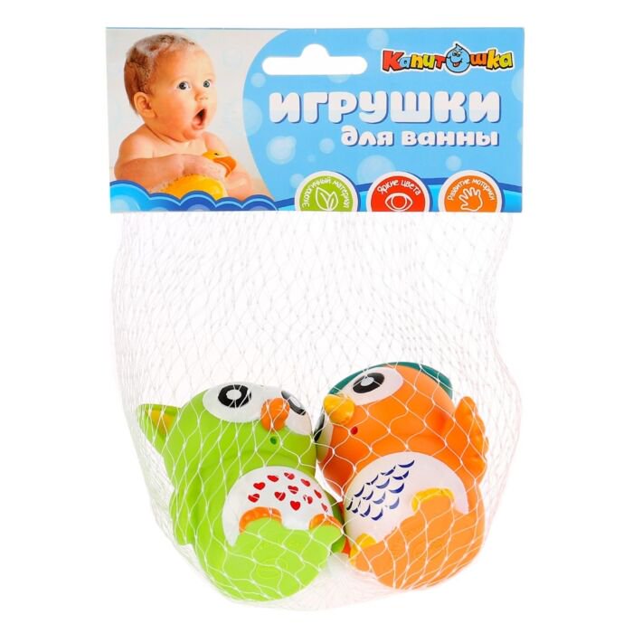 Набор для купания Играем вместе Совы 2шт купить,NaN