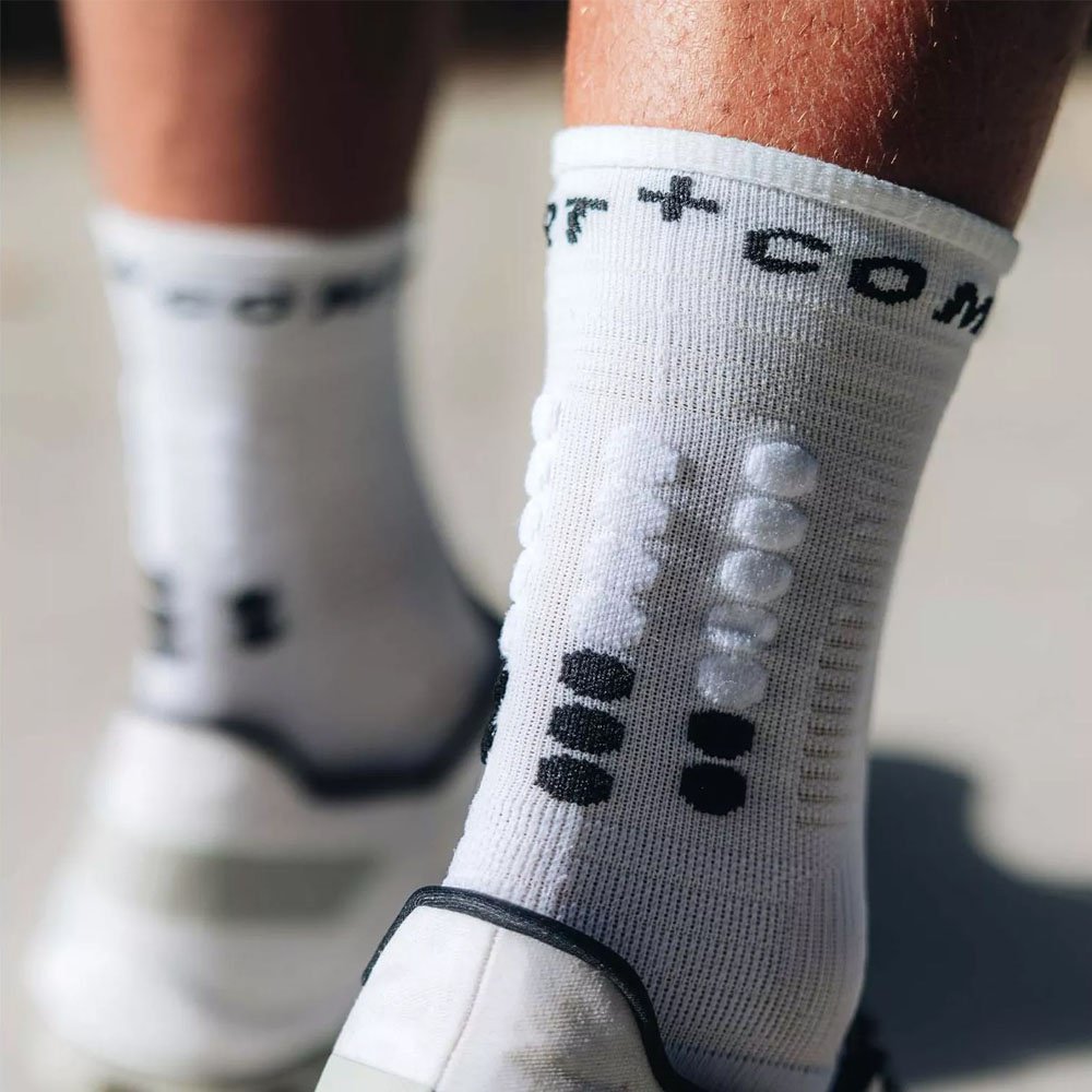 Носки Compressport 1 пара белый T4 (45-47) купить,NaN