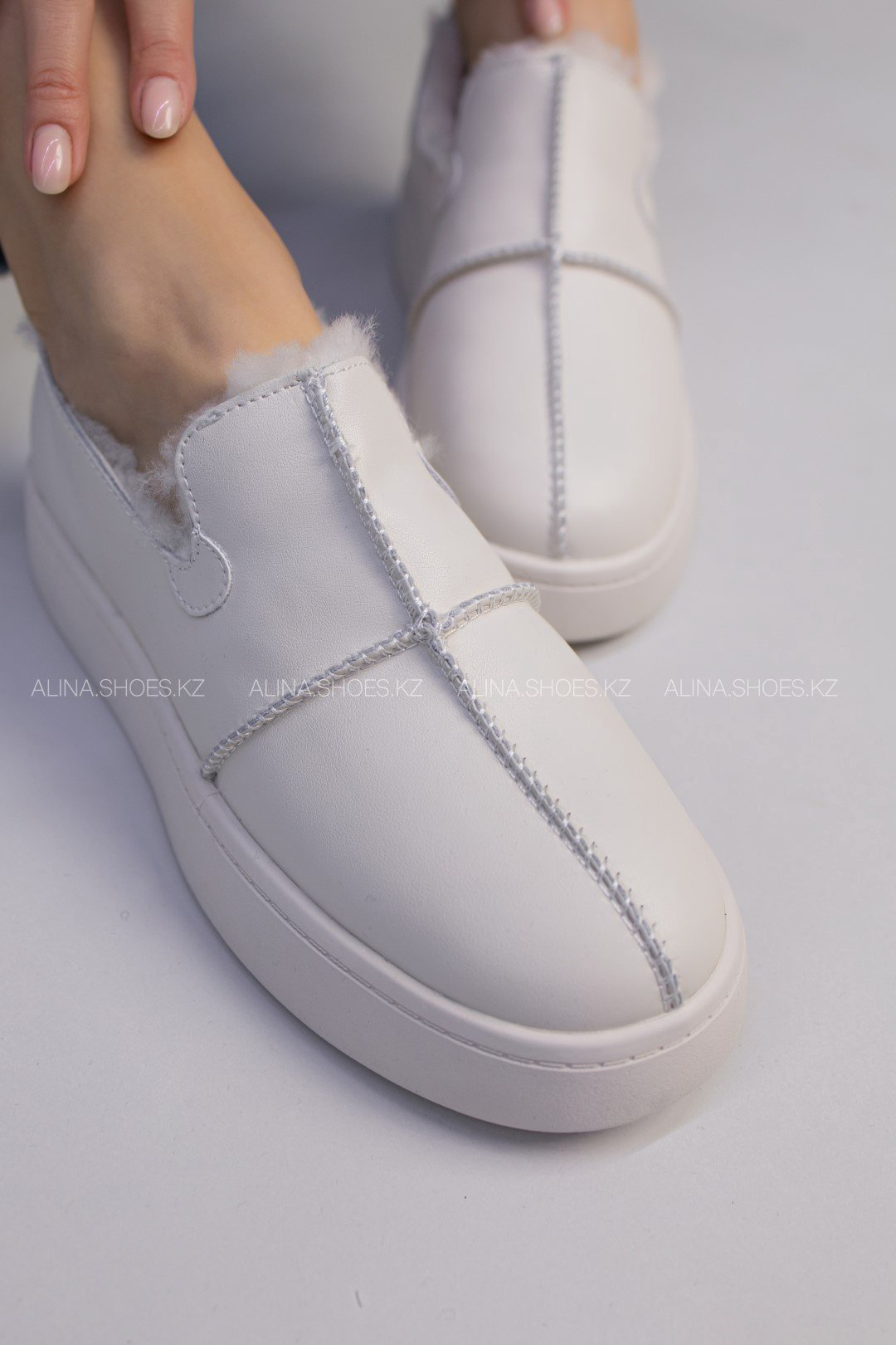 Автоледи alinashoes бежевый купить,NaN