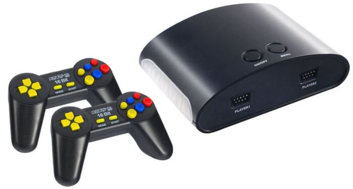 Игровая приставка Sega Magistr Titan 2 400 игр SD 32Gb черная купить,NaN
