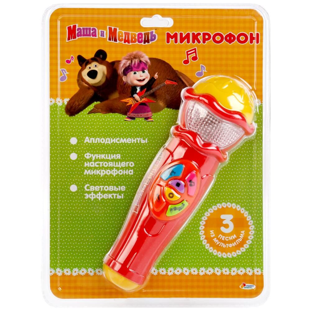 Микрофон  Играем вместе Маша и Медведь  купить,NaN