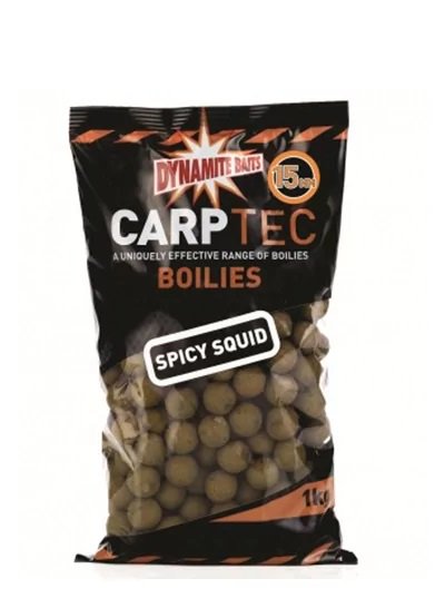 Бойлы  Dynamite Baits CarpTec Spicy Squid  15мм 1 кг купить,NaN