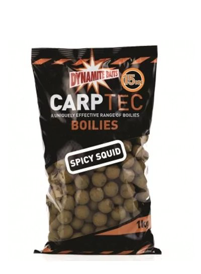Бойлы  Dynamite Baits CarpTec Spicy Squid  15мм 1 кг купить,NaN