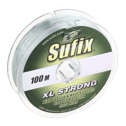 Рыболовная леска Sufix XL Strong x10 Platinum 0,35 мм 100 м прозрачная