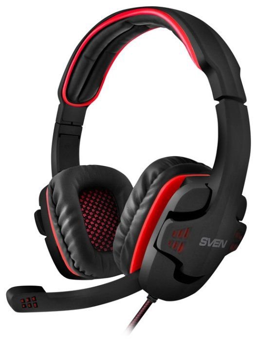 Наушники Sven AP-G855MV черно-красные купить,NaN