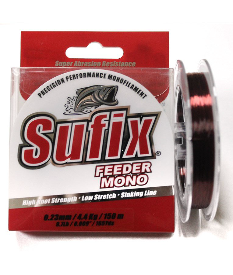 Рыболовная леска Sufix Feeder mono 0.18 мм 300 м красная купить,NaN