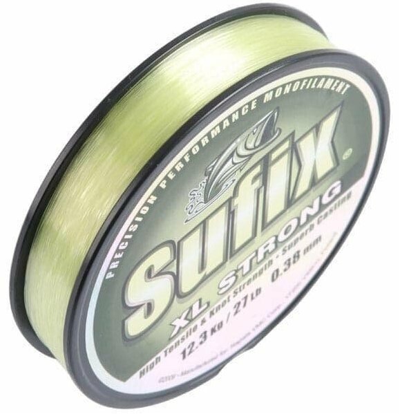 Рыболовная леска Sufix XL Strong Lemon Green 0,18 мм 100 м прозрачная
