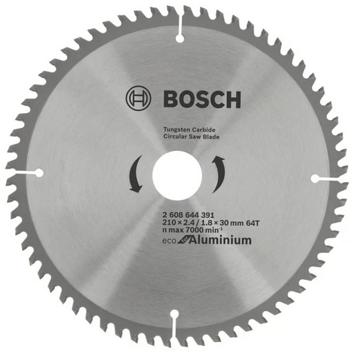 Пильный диск Bosch ECO AL T64 2608644391 210x30мм 