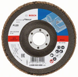 Круг лепестковый торцевой Bosch К120 2608603659 125х22.2мм 