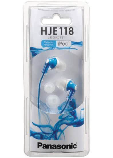 Наушники Panasonic RP-HJE118GUA синие купить,NaN