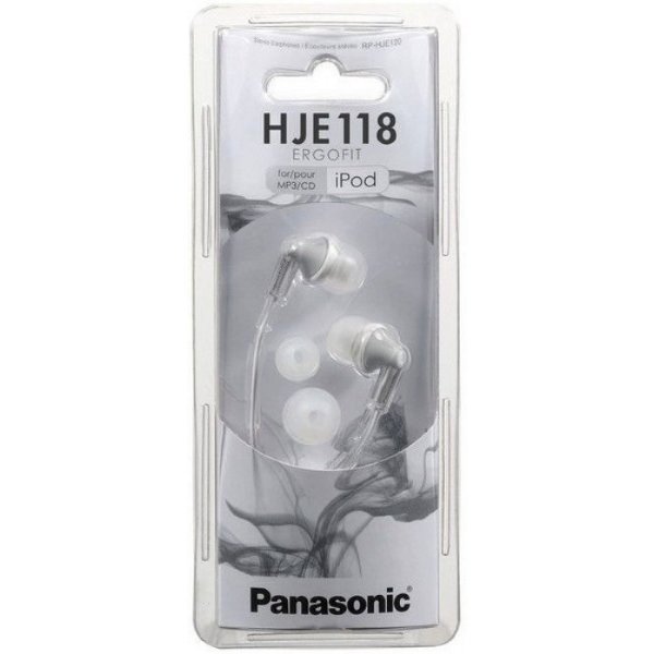 Наушники PANASONIC RP-HJE118GUS белые