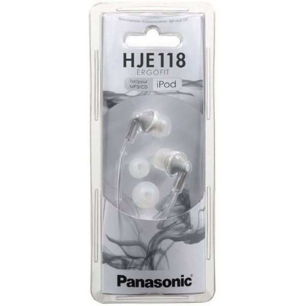 Наушники PANASONIC RP-HJE118GUS белые купить,5190