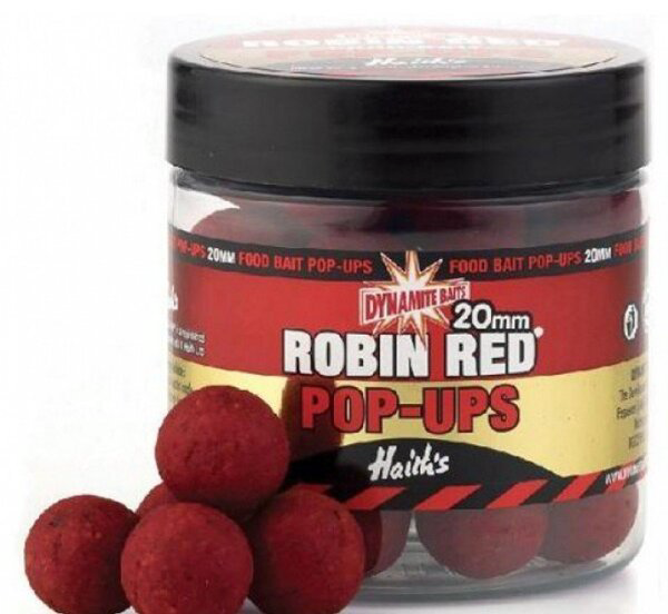 Бойлы Dynamite Baits Robin Red Soluble 20мм  купить,NaN