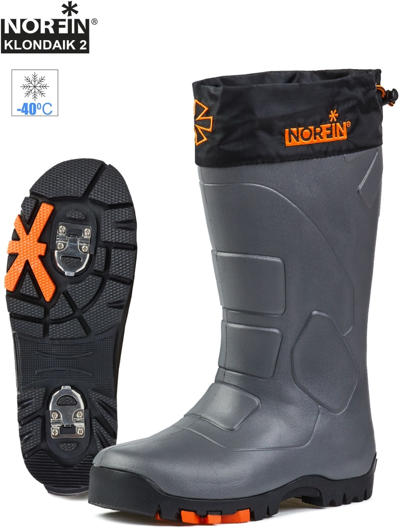Сапоги Norfin Klondaik 2 16990 серые 43 купить,NaN