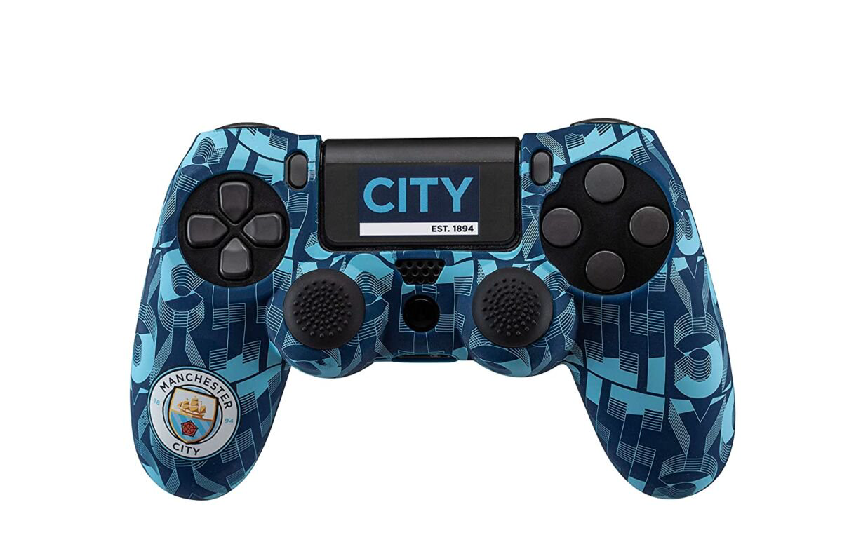 Чехол для геймпада Qubick Manchester City Controller Kit PlayStation 4 Controller Skin купить,NaN